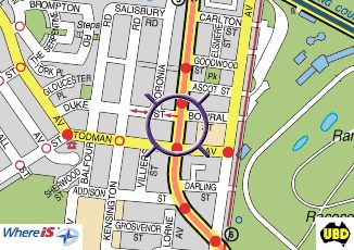 South Sydney Sports Medicine map